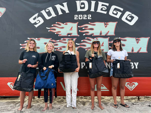 Am Slam Surf Event 3 Women's Longboard Winners