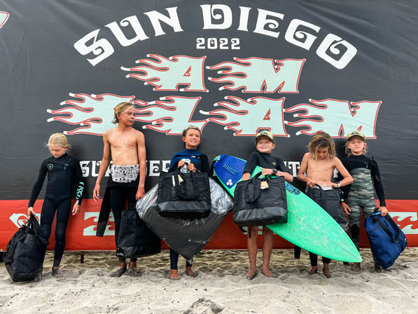 Am Slam Surf Event 3 Under 11 Winners
