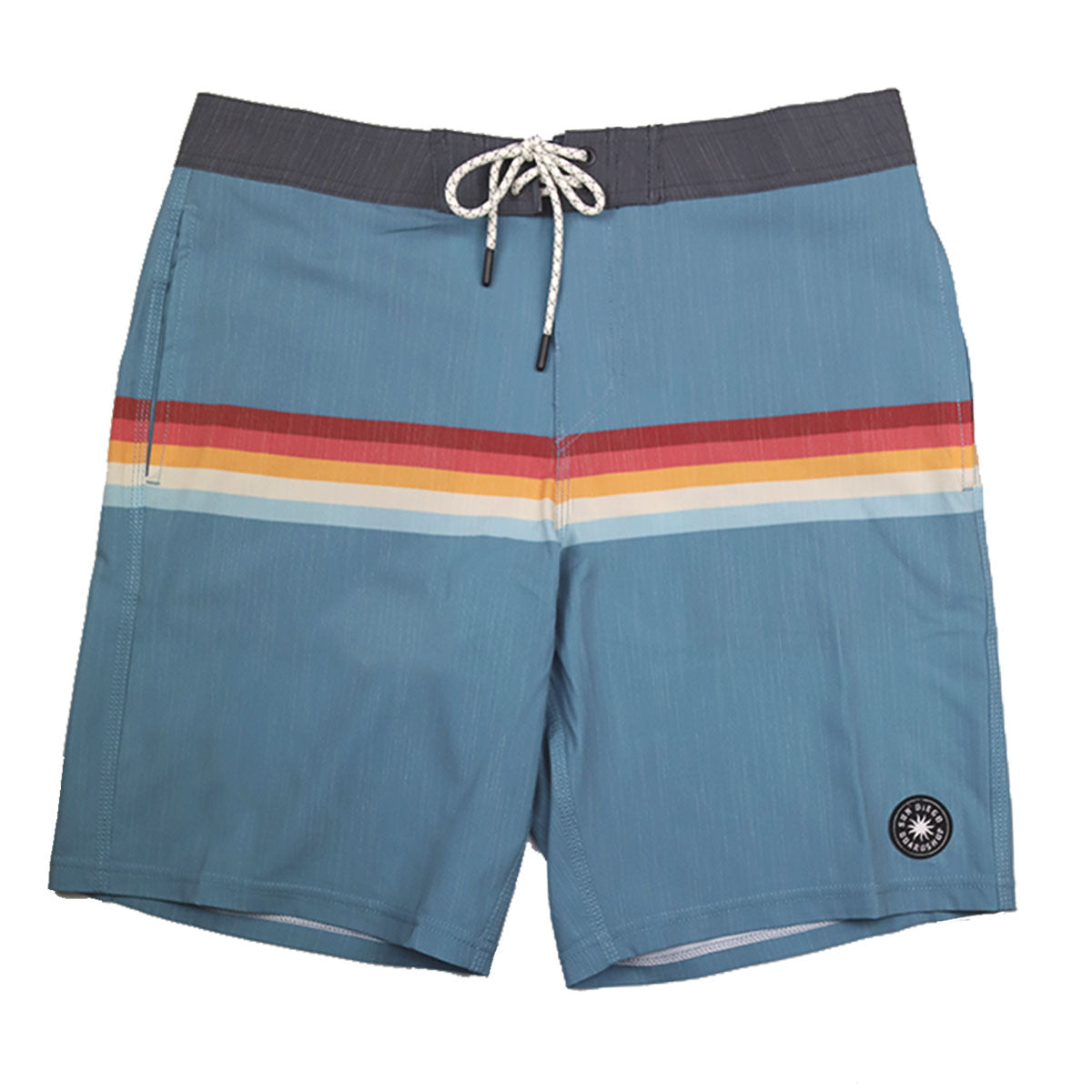 Sun Diego Line Up Boardshort - Blue – Sun Diego Boardshop