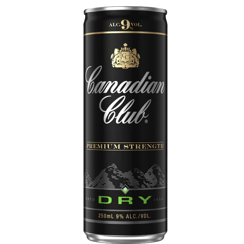 Buy Cheapest Canadian Club Premium Whisky & Dry Cans % 250mL from  Auziliquor – Auzi Liquor