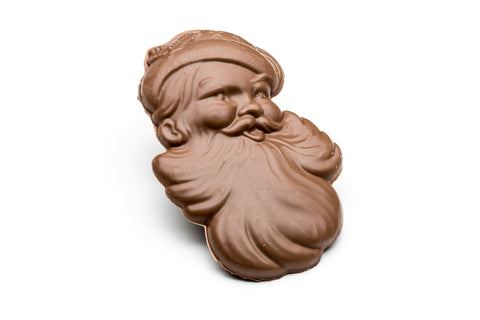 old world milk chocolate santa holiday chocolate stefanelli's candies