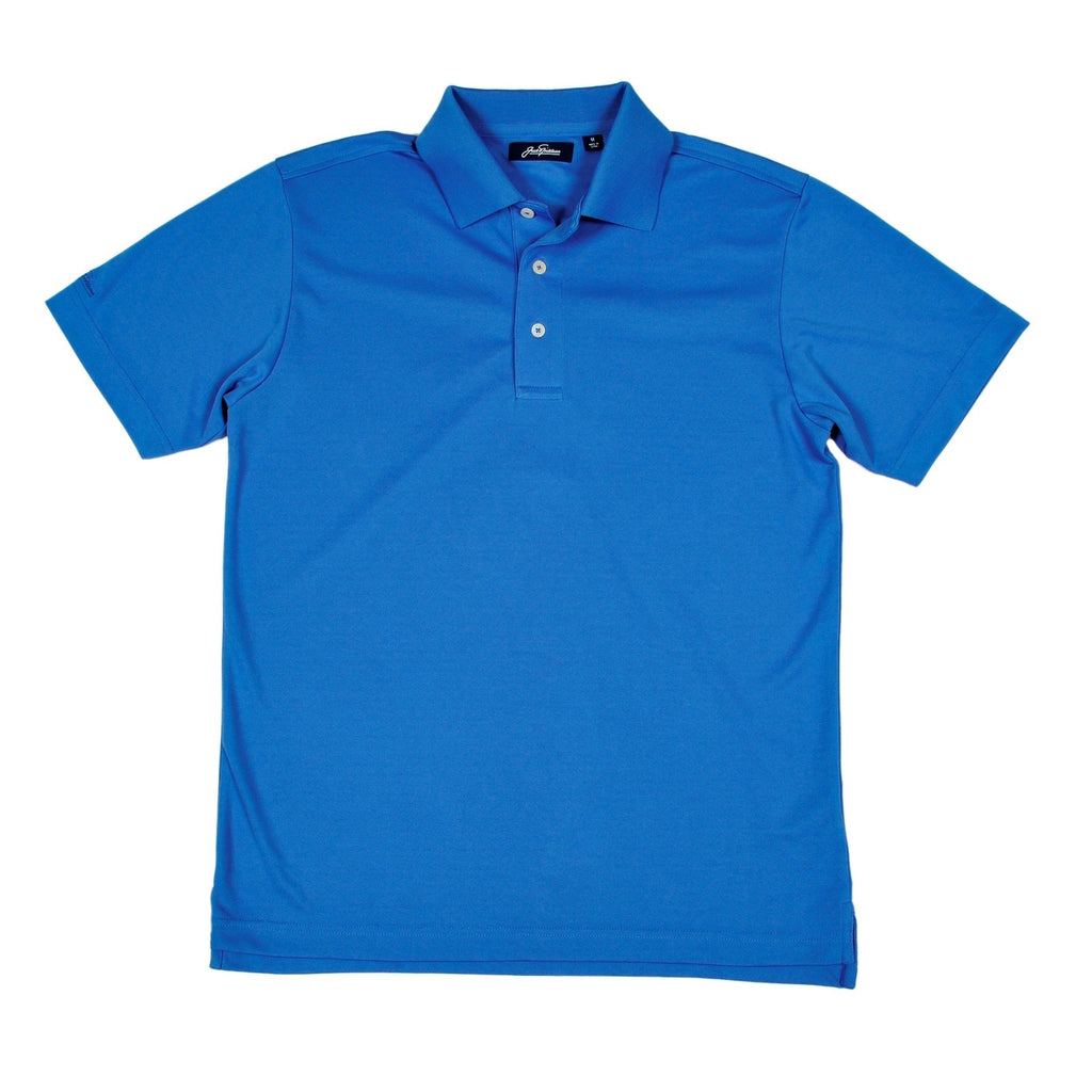Cool Plus Solid Polo - Blue – Nicklaus Online Store