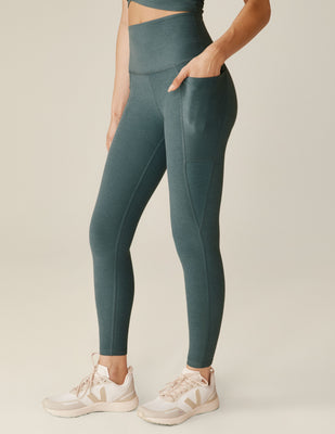 Beyond Yoga Spacedye Out Of Pocket High Waisted Midi Legging In