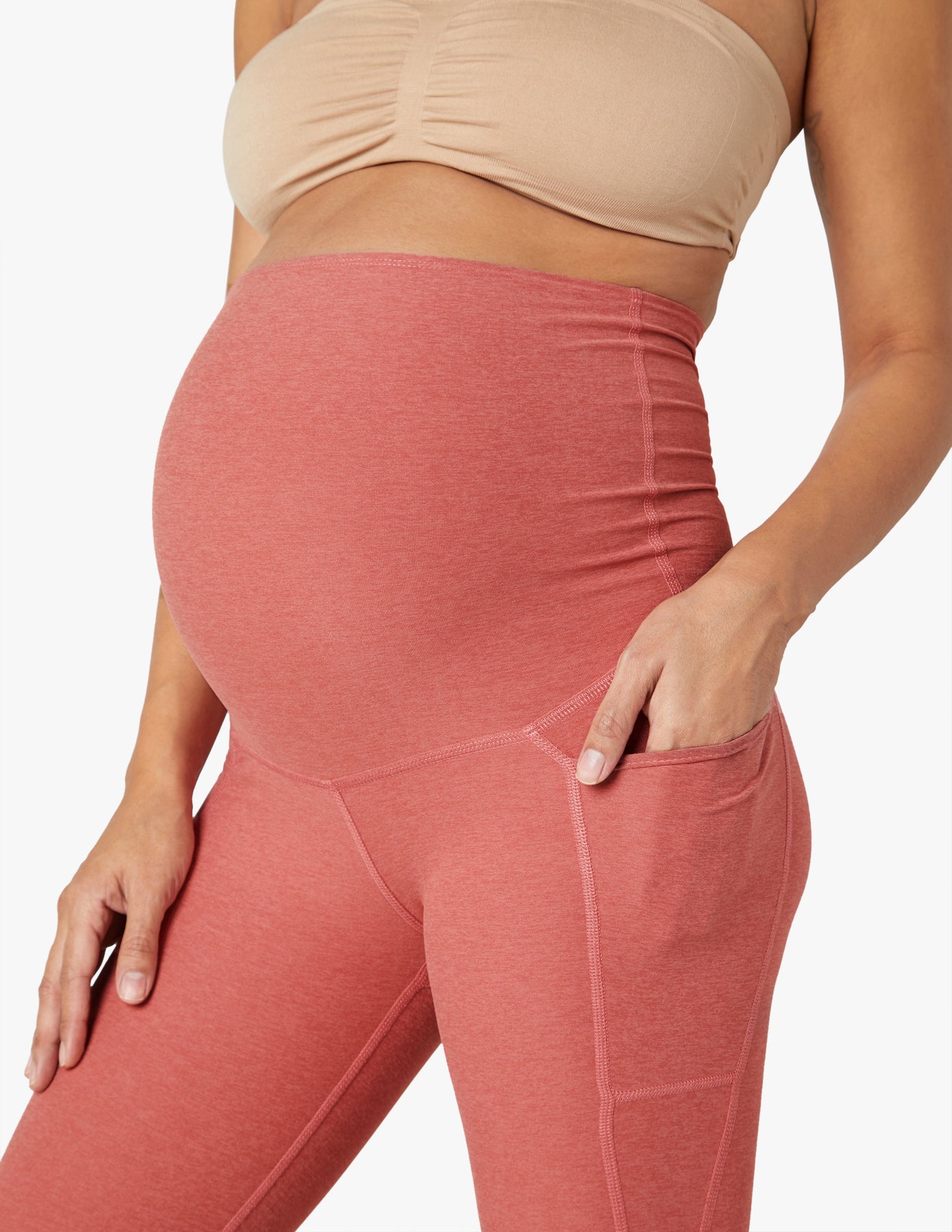 AFITNE Maternity Leggings Over The Belly for Women Pregnancy Yoga
