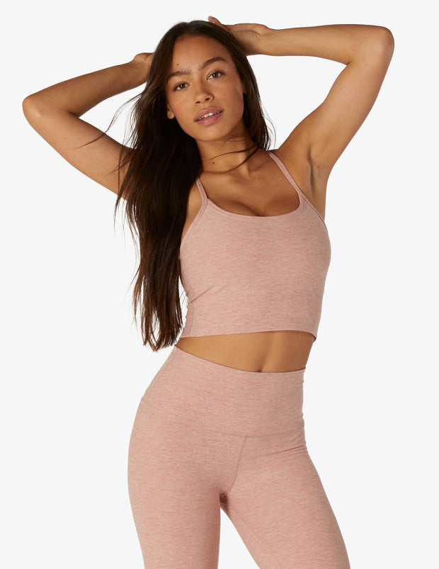 Beyond Yoga Spacedye Slim Racerback Cropped Tank Shopbop