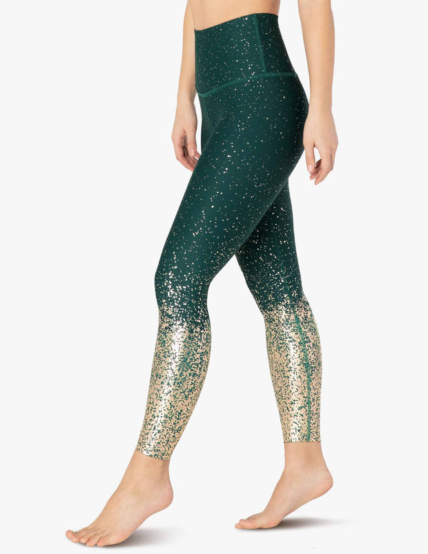 beyond yoga gold leggings