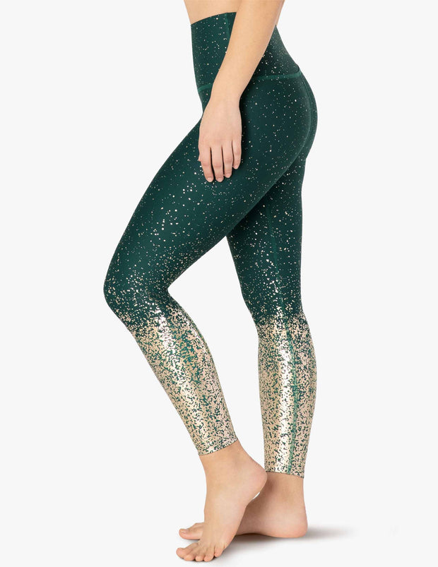 beyond yoga gold leggings