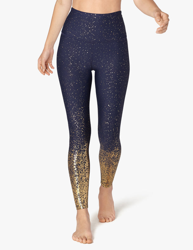 beyond yoga gold leggings