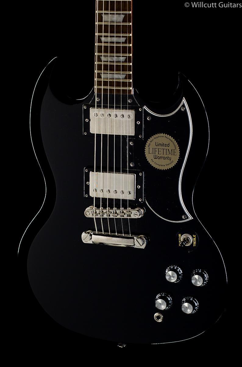 epiphone sg 400 ebony