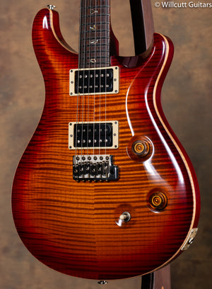 2009 PRS Custom 24 10 Top Dark Cherry Burst - Willcutt Guitars