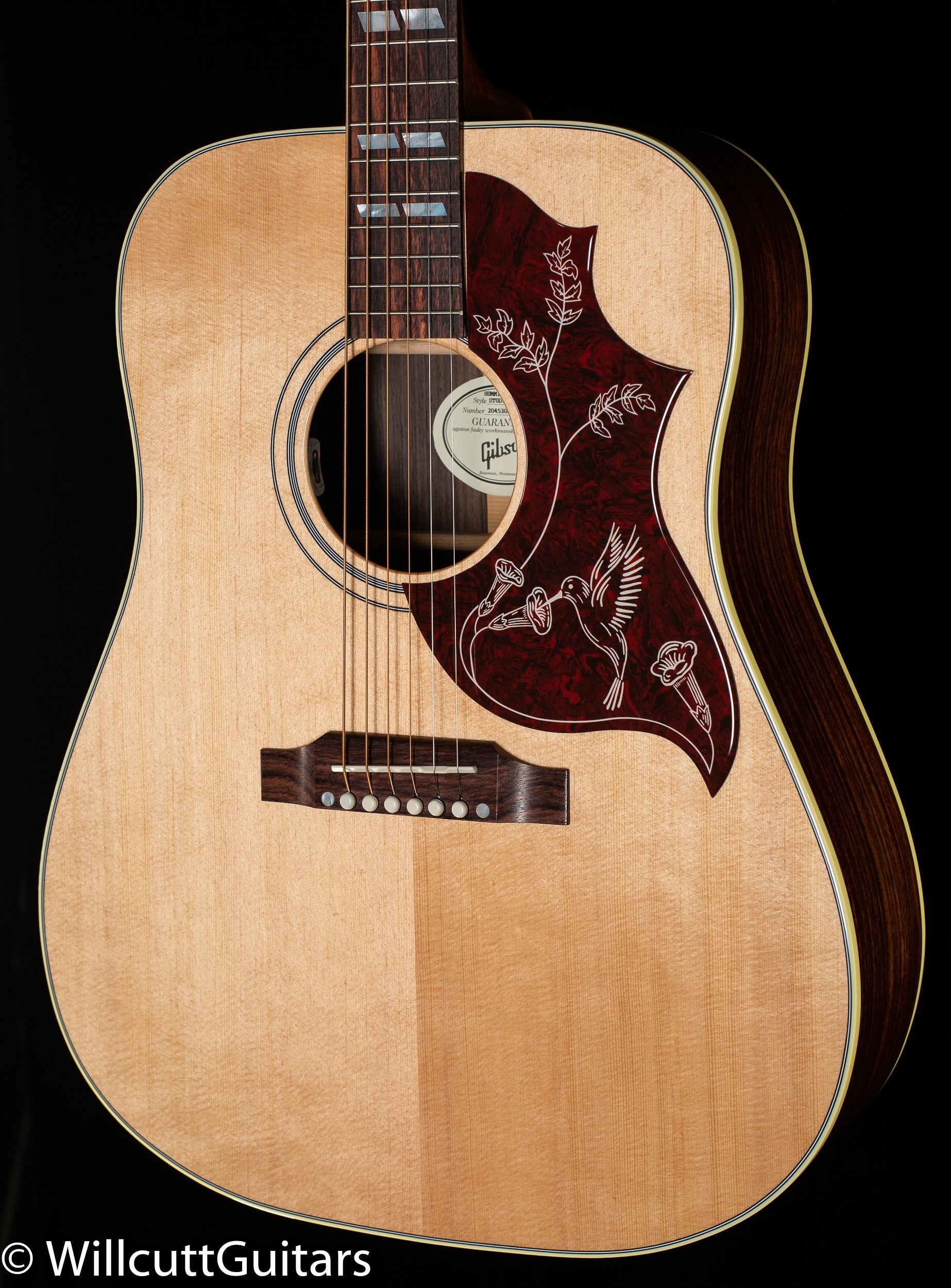 Gibson Hummingbird Studio Rosewood (001) - Willcutt Guitars