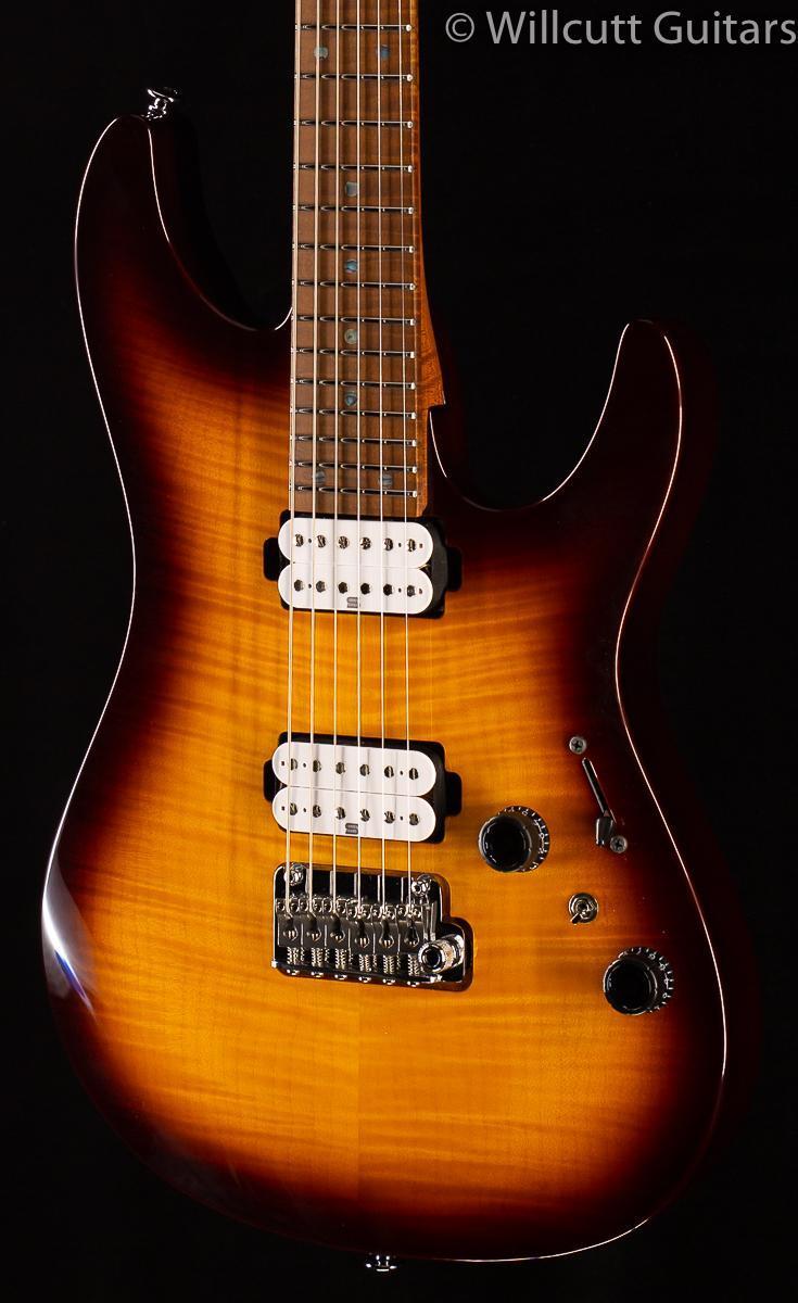 Ibanez Az Prestige Az2402 Electric Guitar With Case Regal Brown Burst Willcutt Guitars