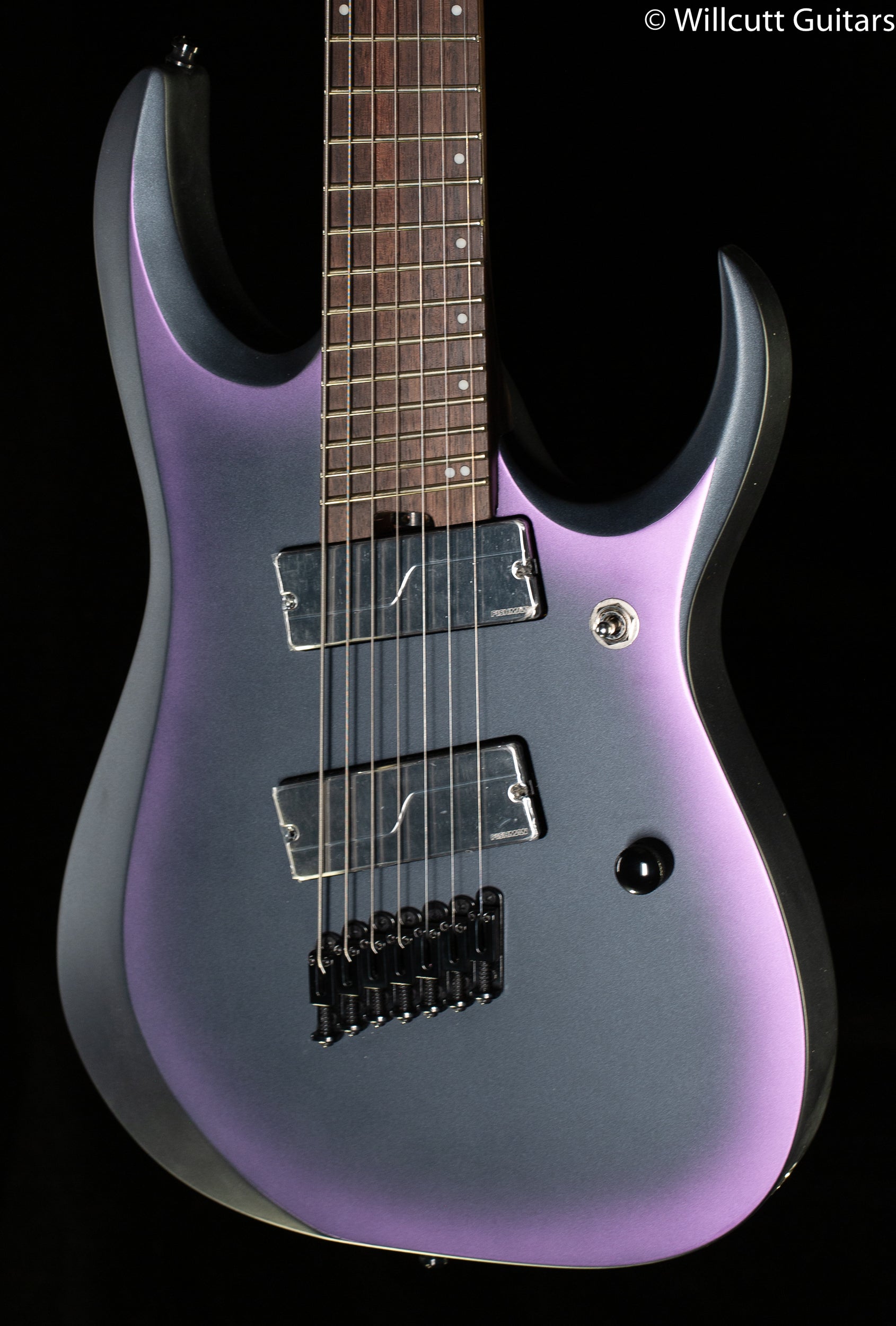 男女兼用 Ibanez 7弦ギター RGIR37BE Black Flat - アコースティックギター