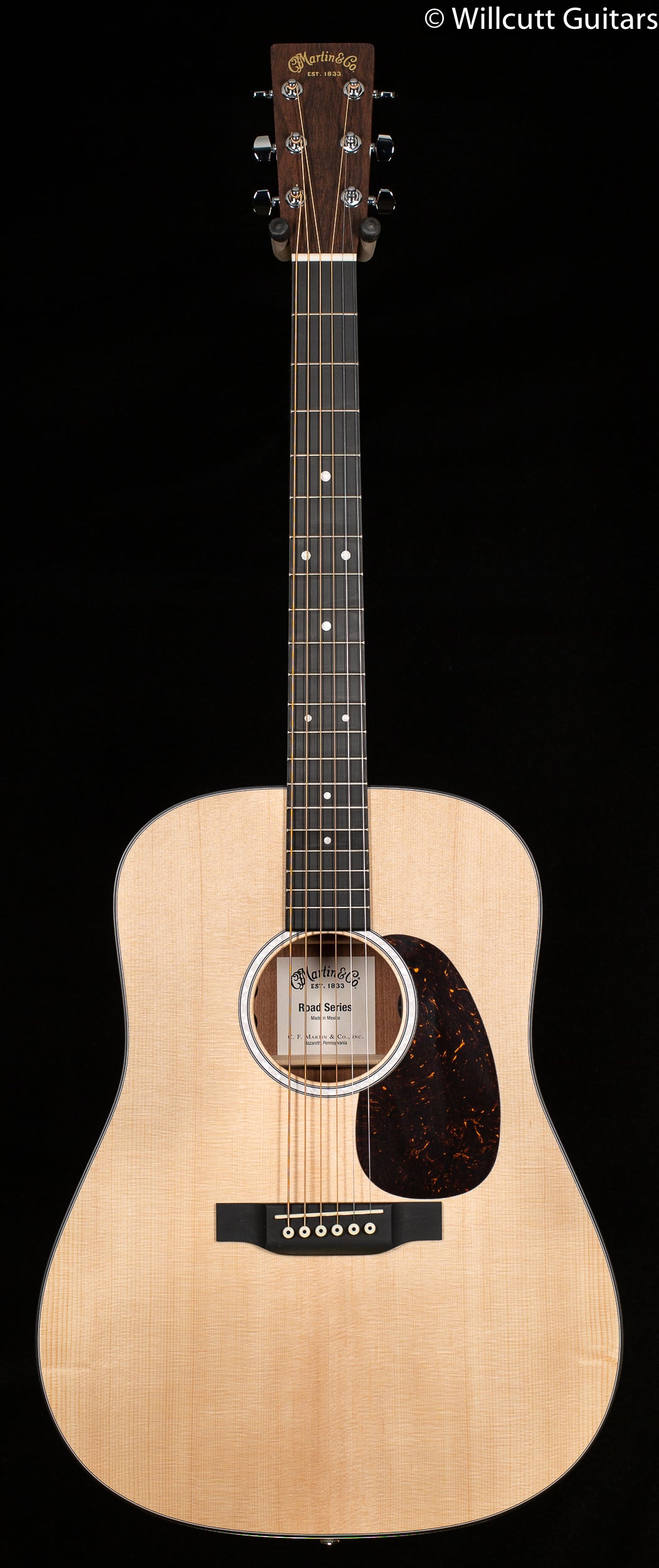 Martin D-10E Satin Sitka Sapele (874) - Willcutt Guitars