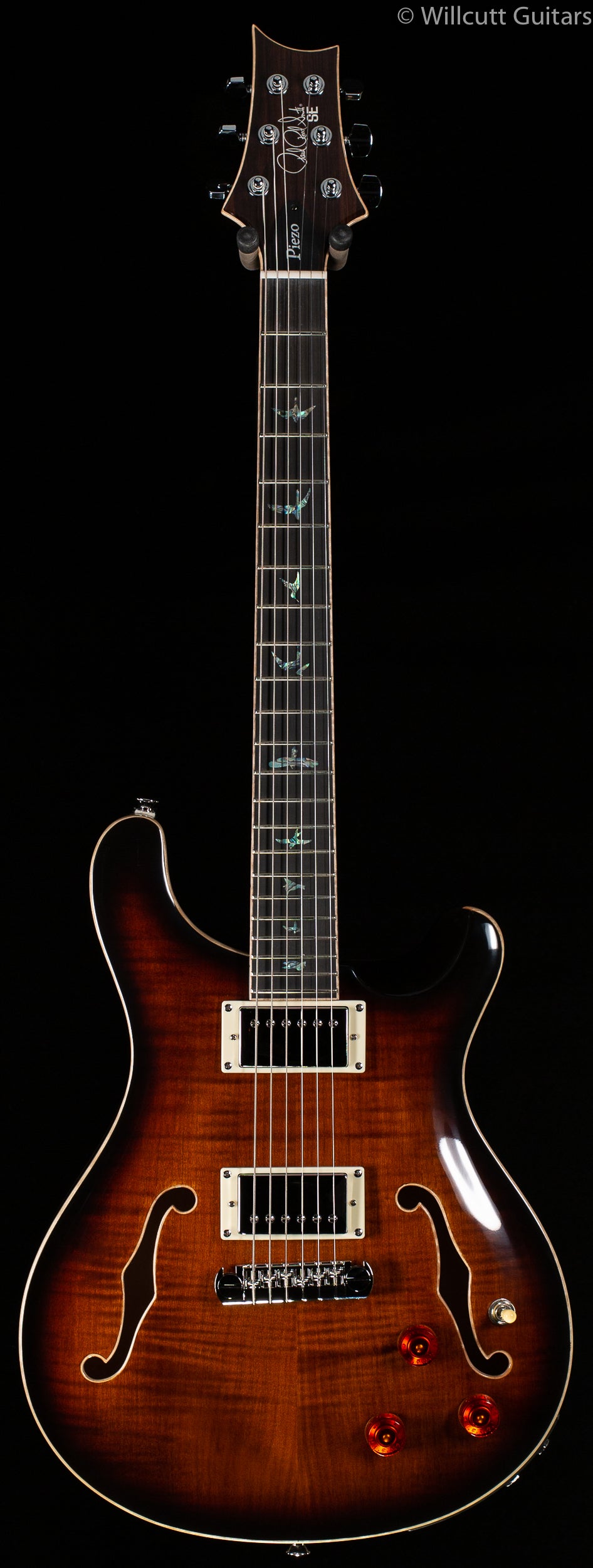 prs se hollowbody ii piezo review