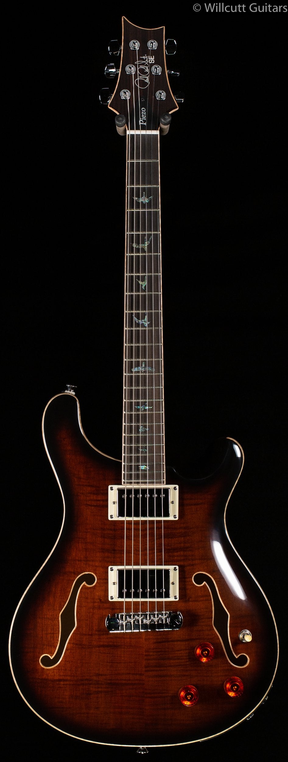 prs se hollowbody ii piezo review