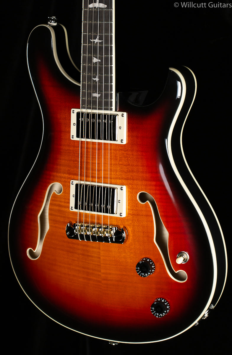 PRS SE Hollowbody II Tri-Color Burst (974) - Willcutt Guitars