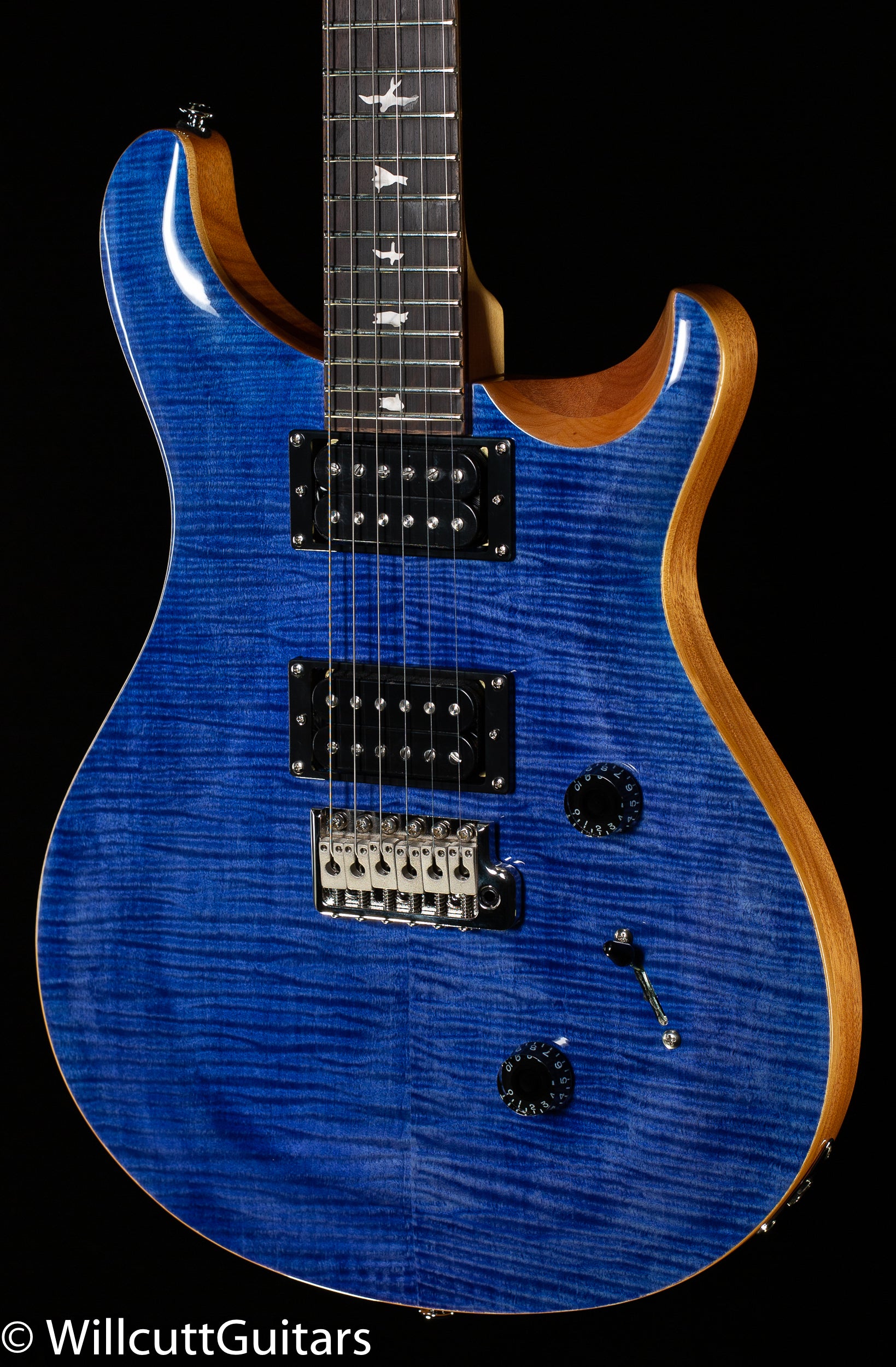 PRS SE Custom 24 Faded Blue (278) - Willcutt Guitars