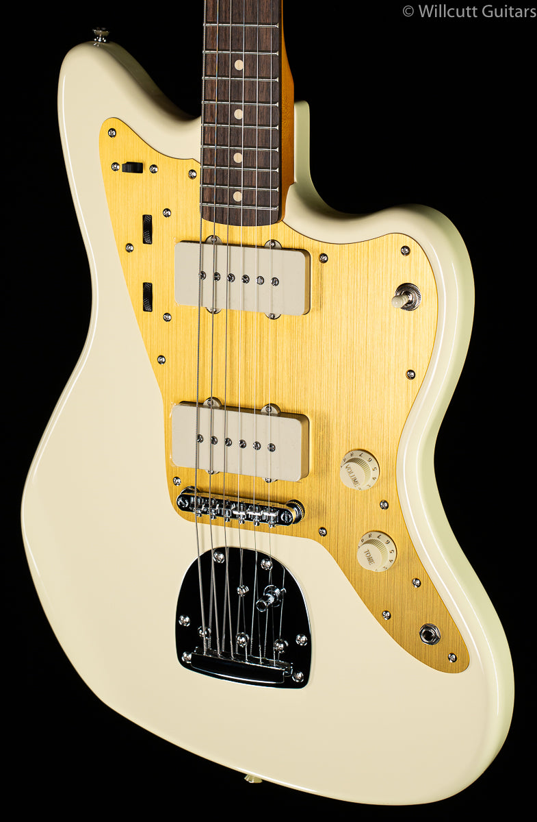 Squier J Mascis Jazzmaster Vintage White (674) - Willcutt Guitars