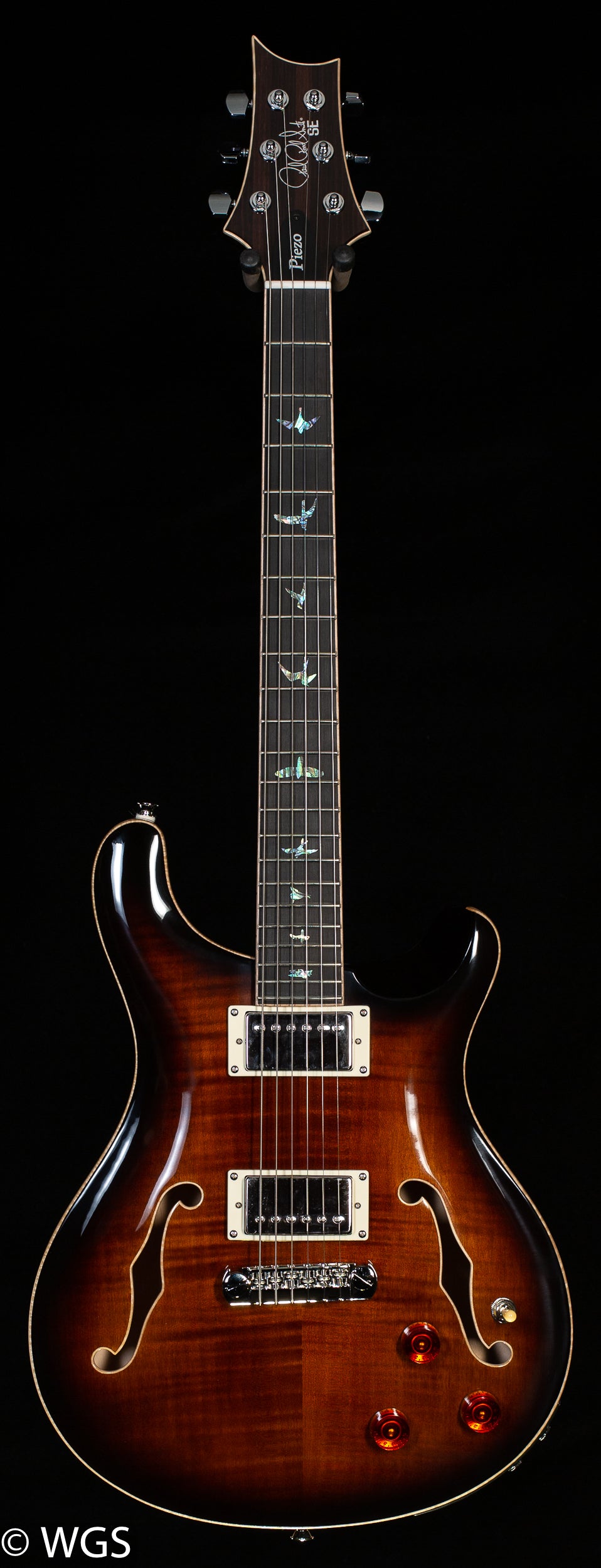 prs se hollowbody piezo