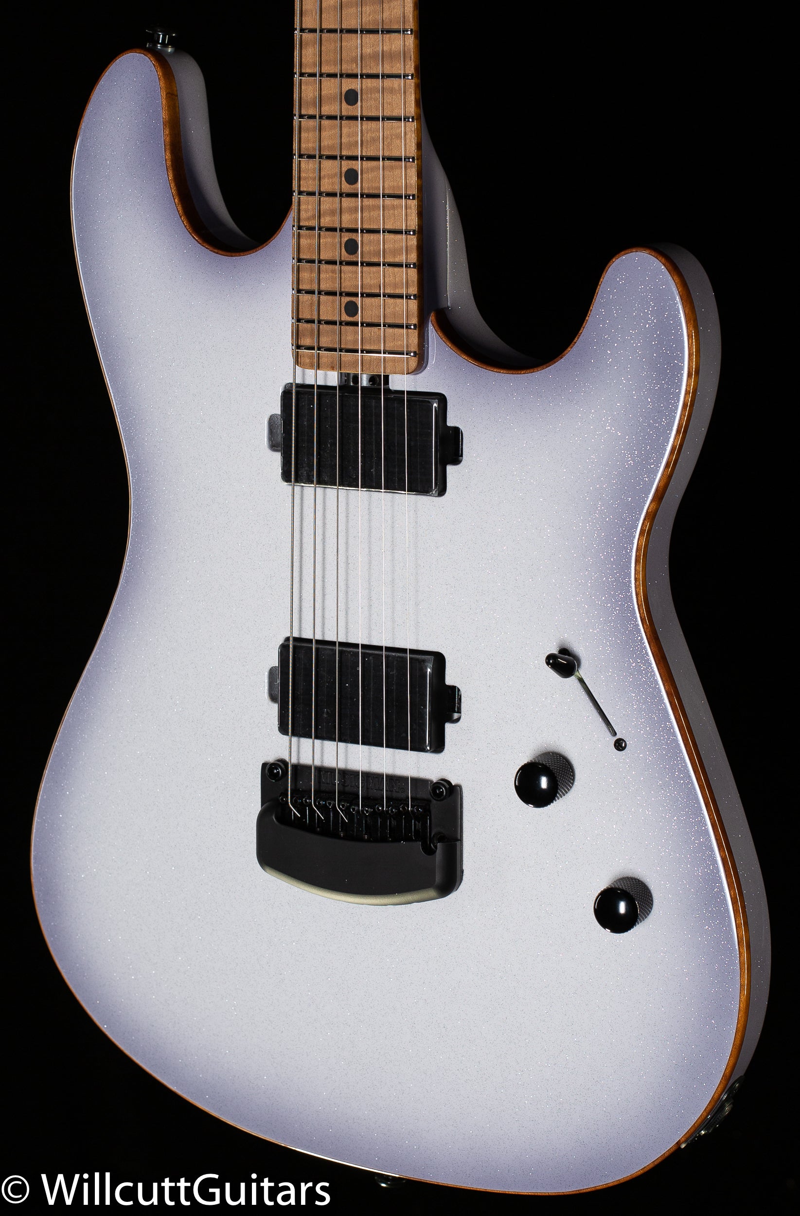 Ernie Ball Music Man Majesty 8 String Aurora Sky (729) - Willcutt Guitars