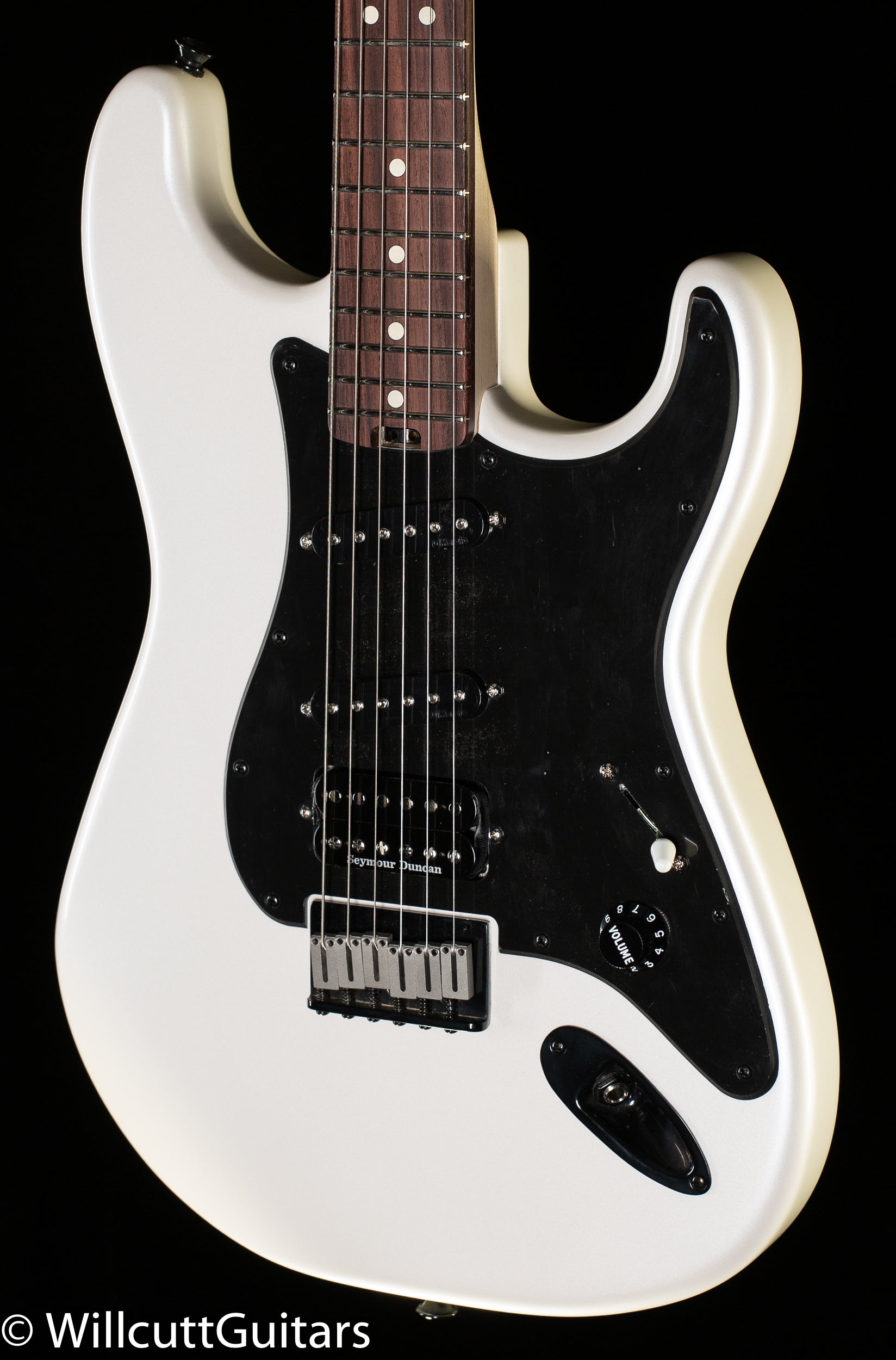Charvel Jake E Lee Signature Pro-Mod So-Cal Style 1 HSS HT RW Pearl Wh -  Willcutt Guitars