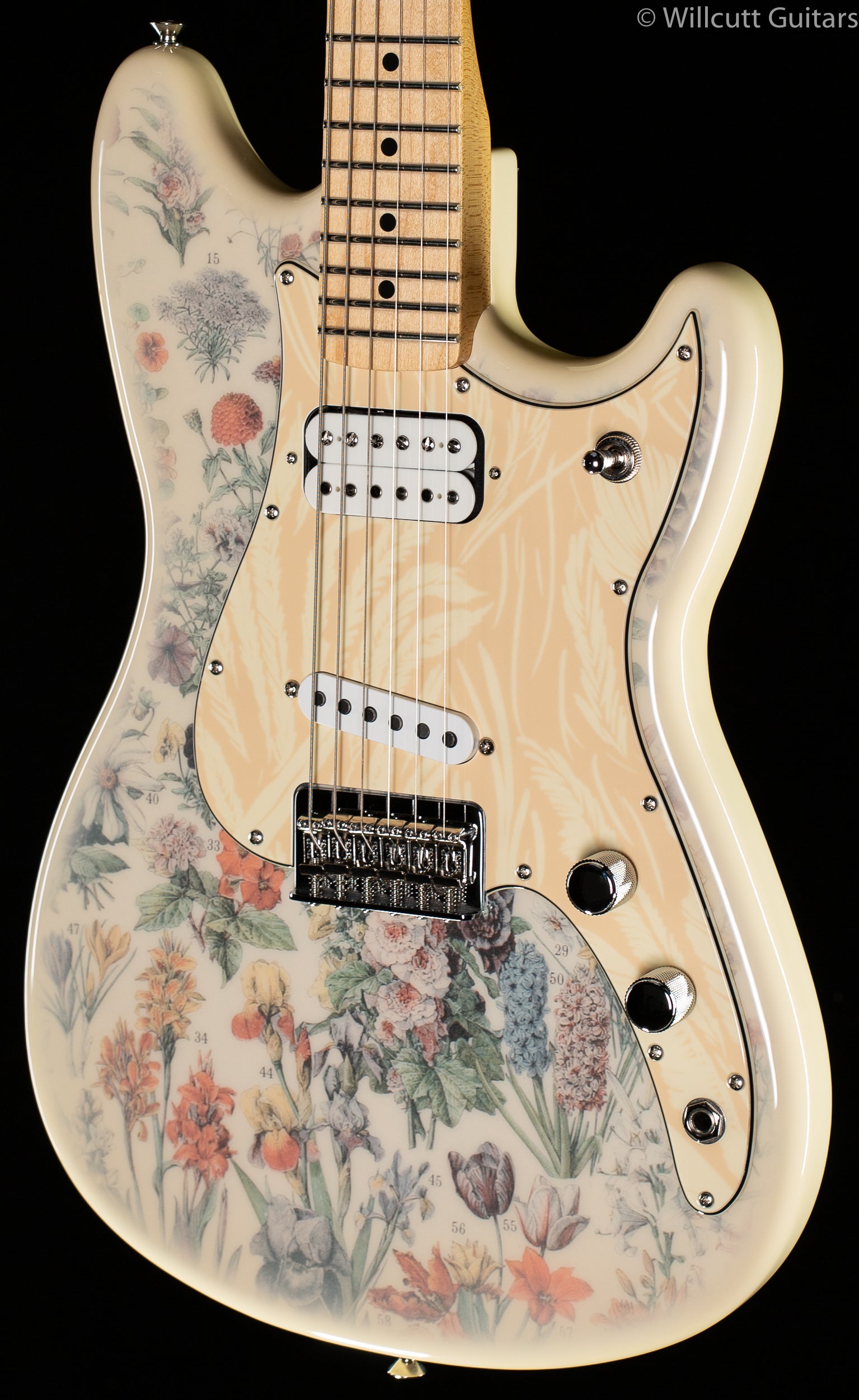 fender shawn mendes musicmaster floral