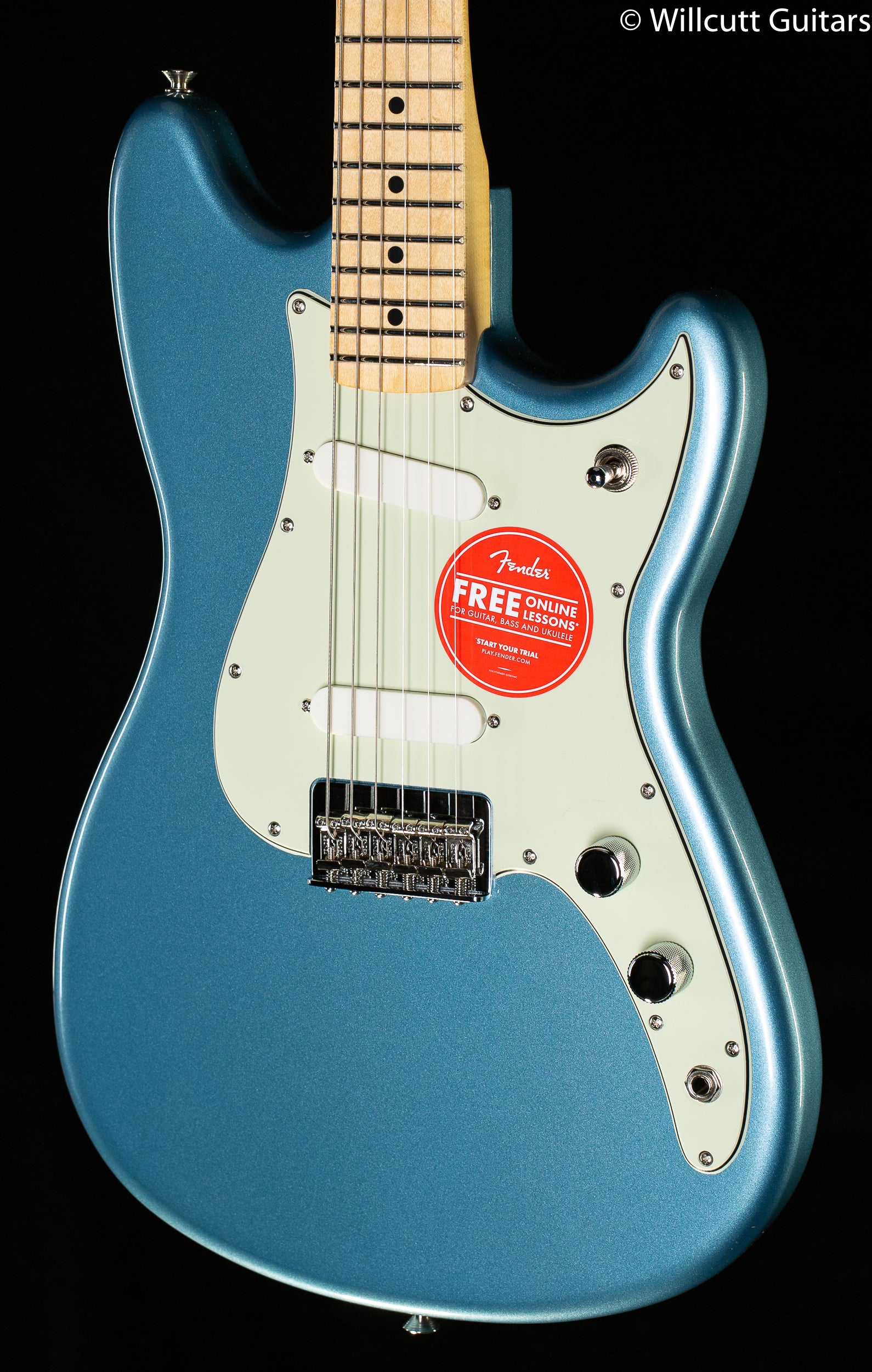 Fender エレキギター Player Duo Sonic?, Maple Fingerboard, Tidepool
