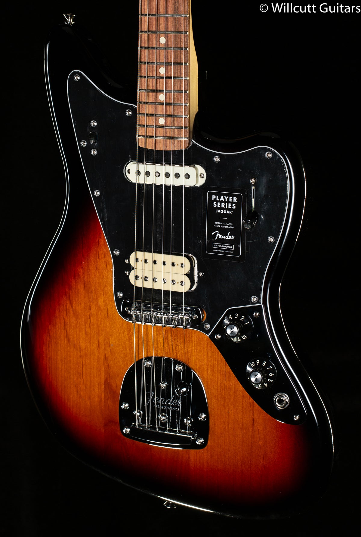 Fender American Original '60s Jaguar Candy Apply Red - Willcutt 