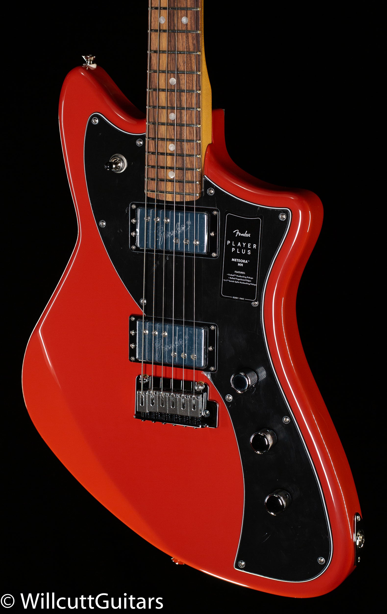 Fender Player Plus Meteora HH Pau Ferro Fingerboard Fiesta Red