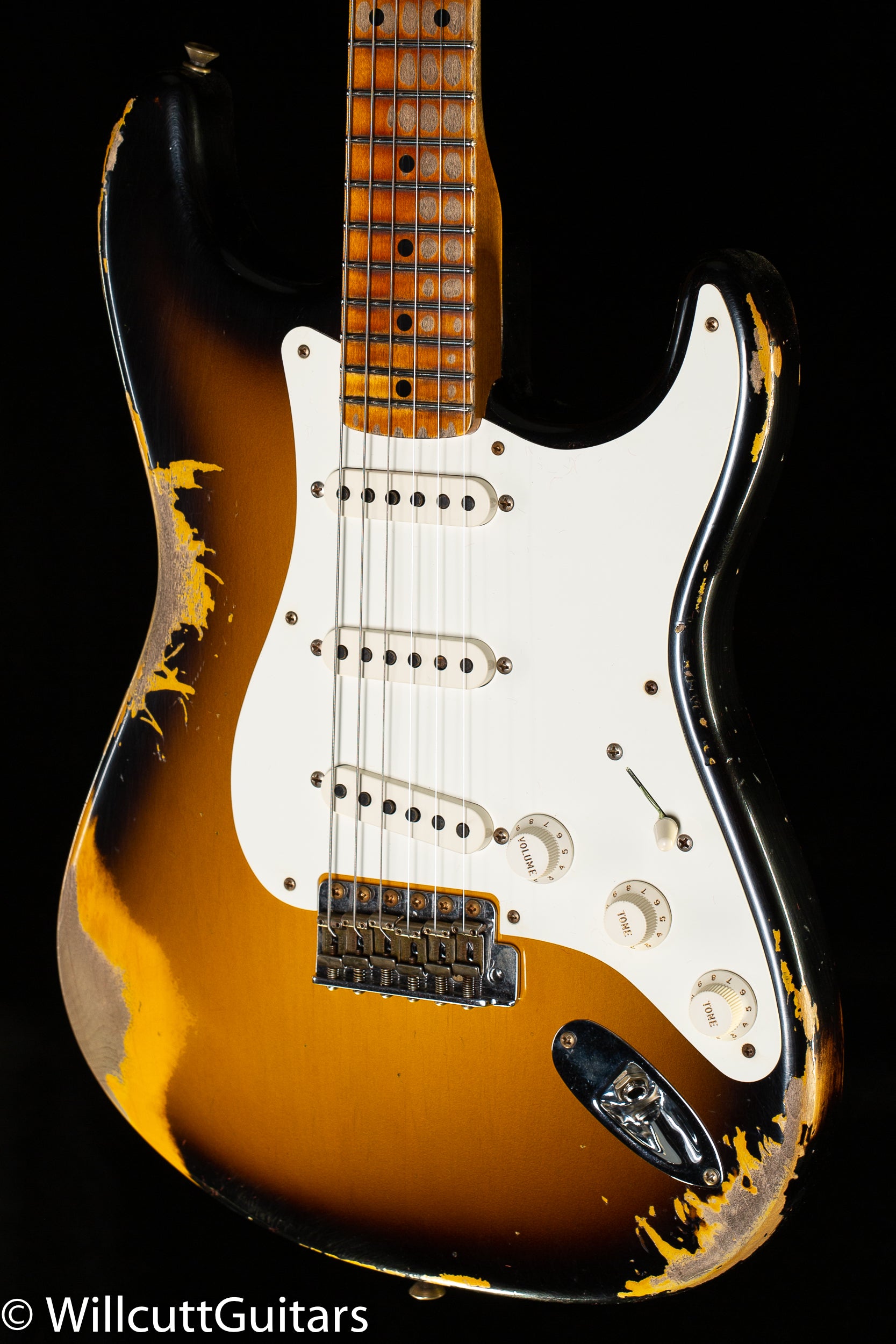 Fender Custom Shop 1955 Stratocaster Heavy Relic 2-Tone Sunburst