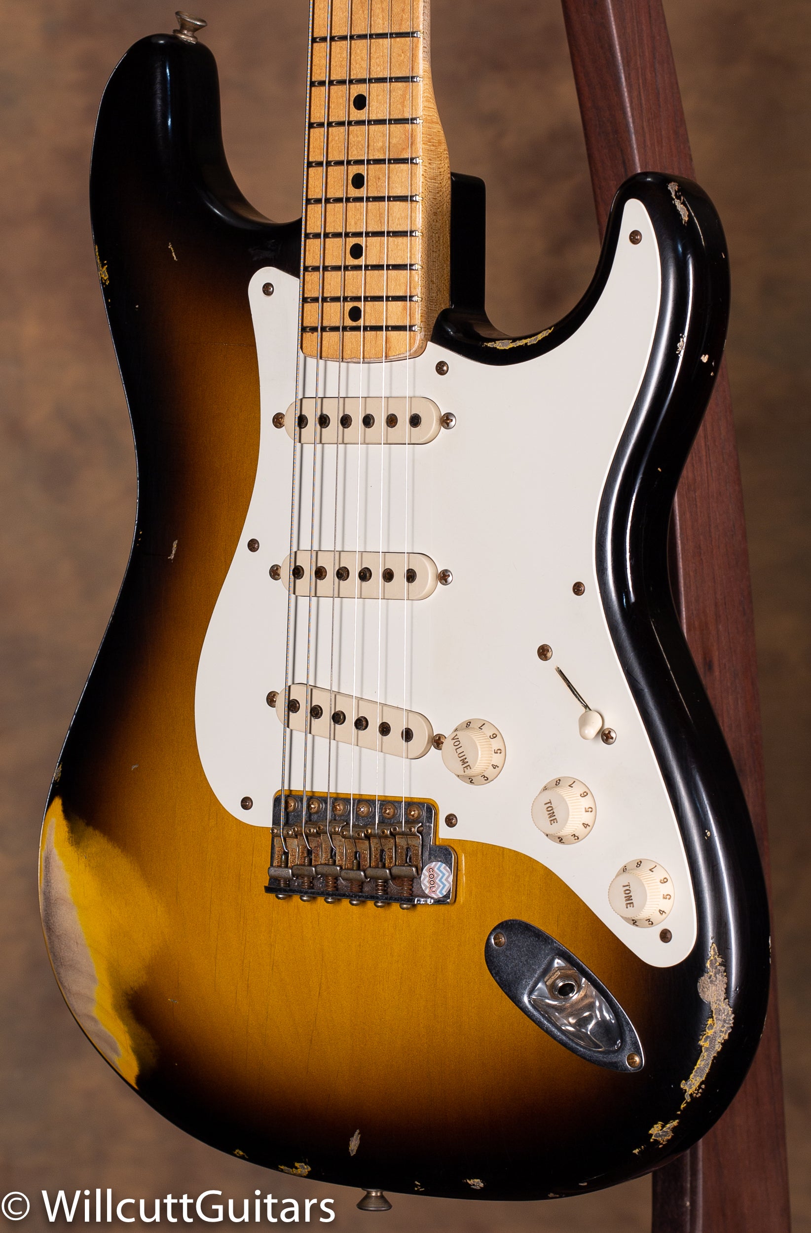Custom Shop '56 Stratocaster 2 Tone Sunburst USED - Willcutt Guitars