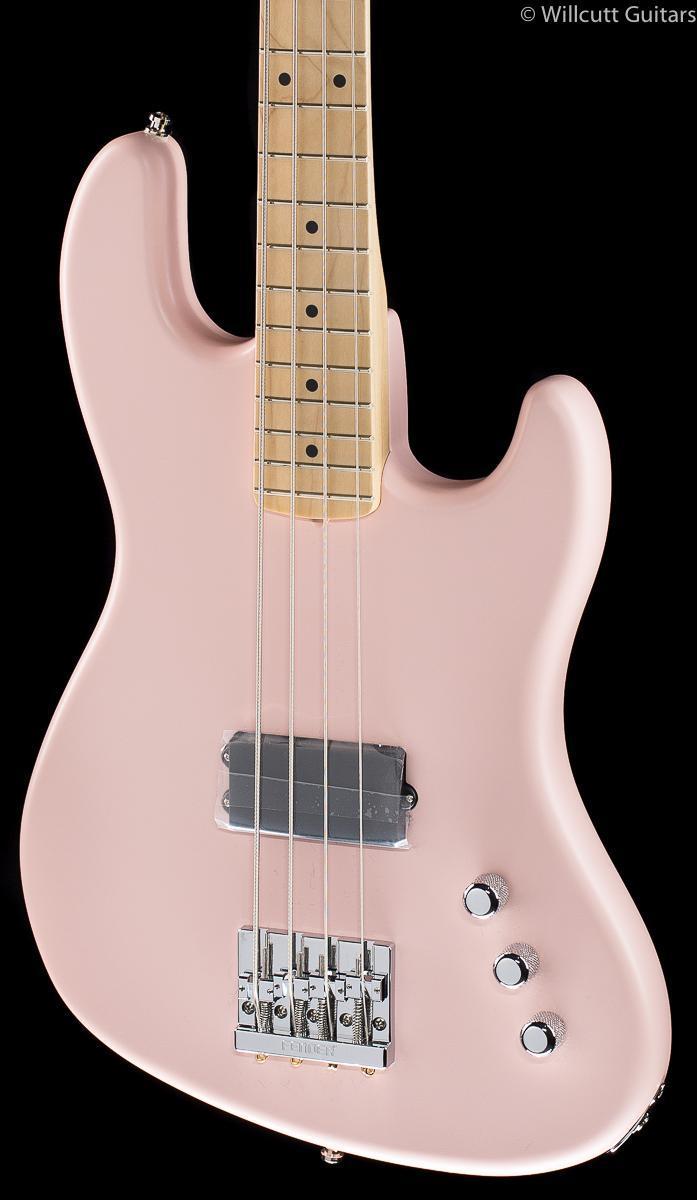 Fender Flea Signature Active Jazz Bass Shell Pink Bass Guitar Willcutt Guitars