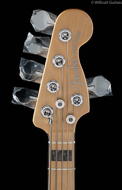 Fender American Elite Jazz Bass V Natural Willcutt Guitars