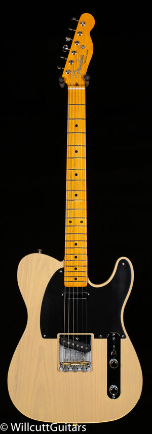 Fender 70th Anniversary Broadcaster Blackguard Blonde Maple Fingerboard