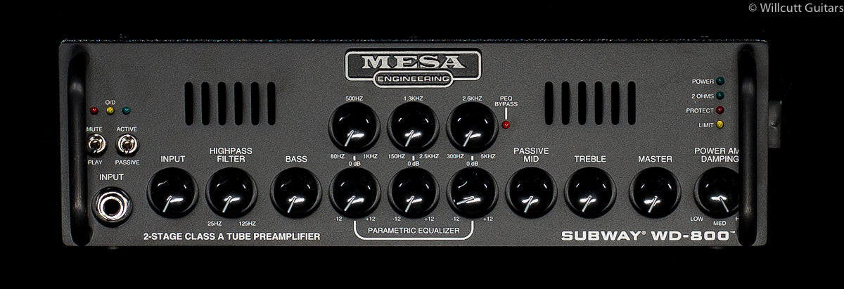 Mesa Boogie Subway Bass WD-800 Bass Head