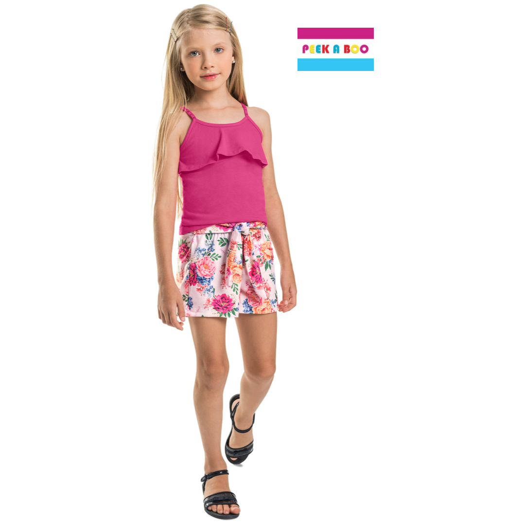 Flower Short Set