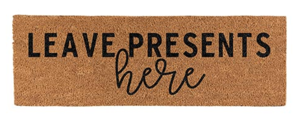 Door Mat - Presents