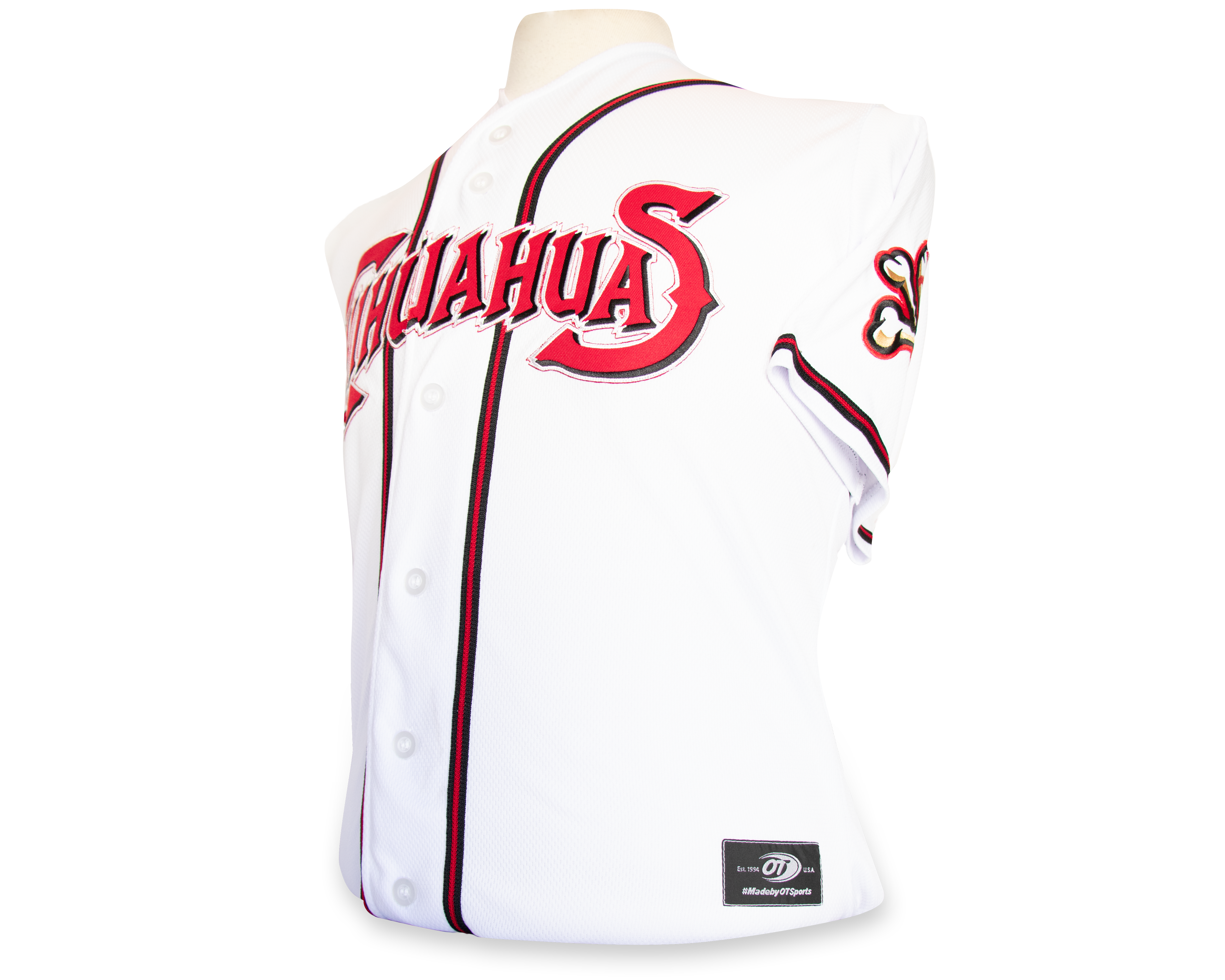 white sports jersey