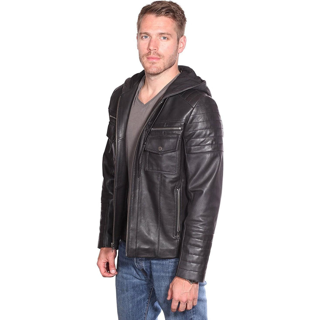 Claiborne Men's Tall Leather Bomber Jacket – Zooloo Leather