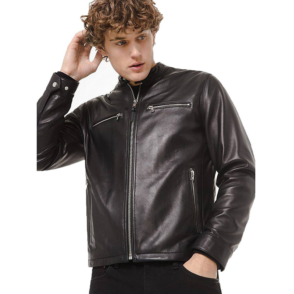 Michael Kors Mens's Moto Leather Jacket – Zooloo Leather