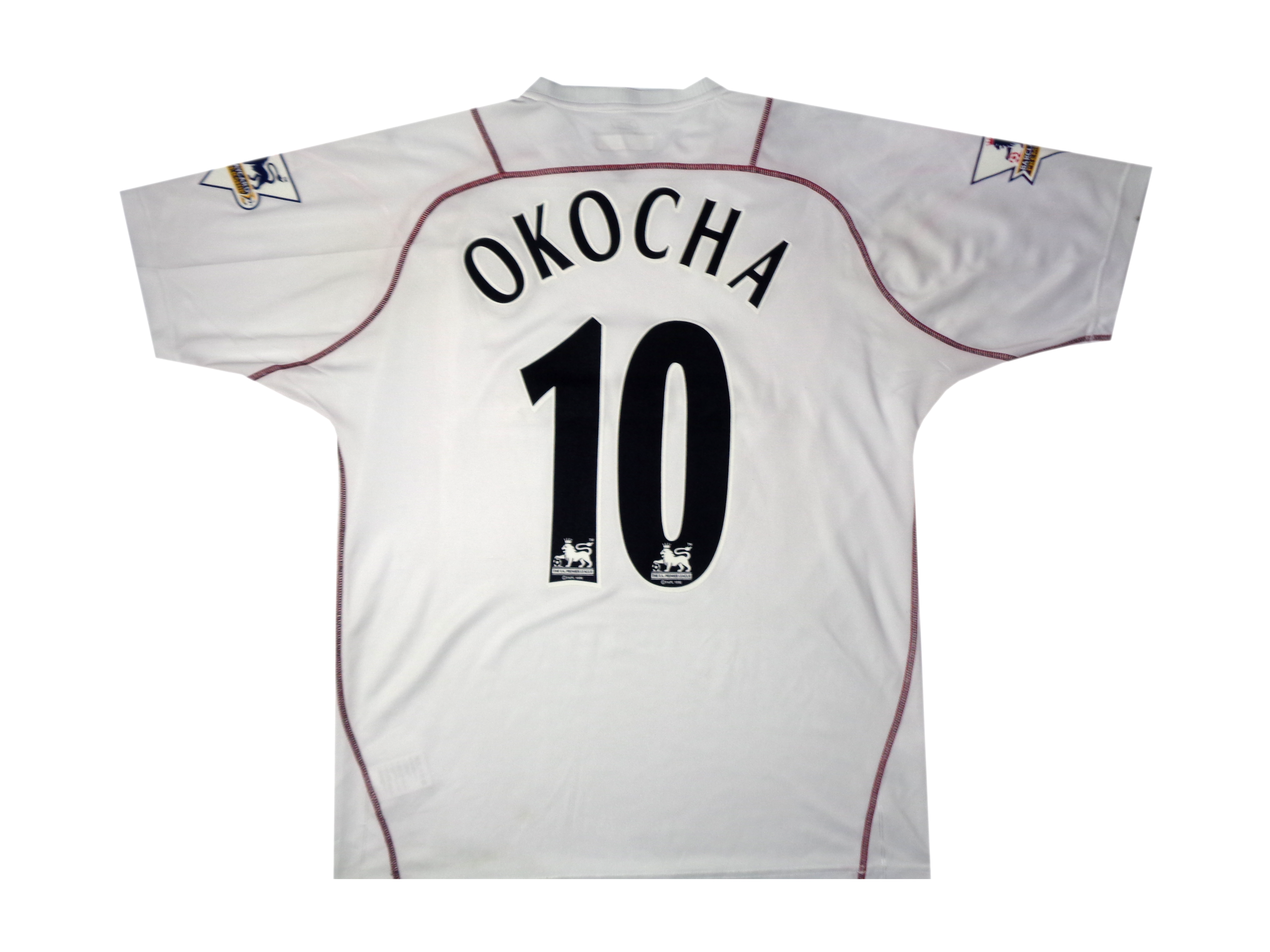Okocha 10 Bolton Wanderers 03 04 Shirt Reebok Size Medium Ha7 Classical Shirts