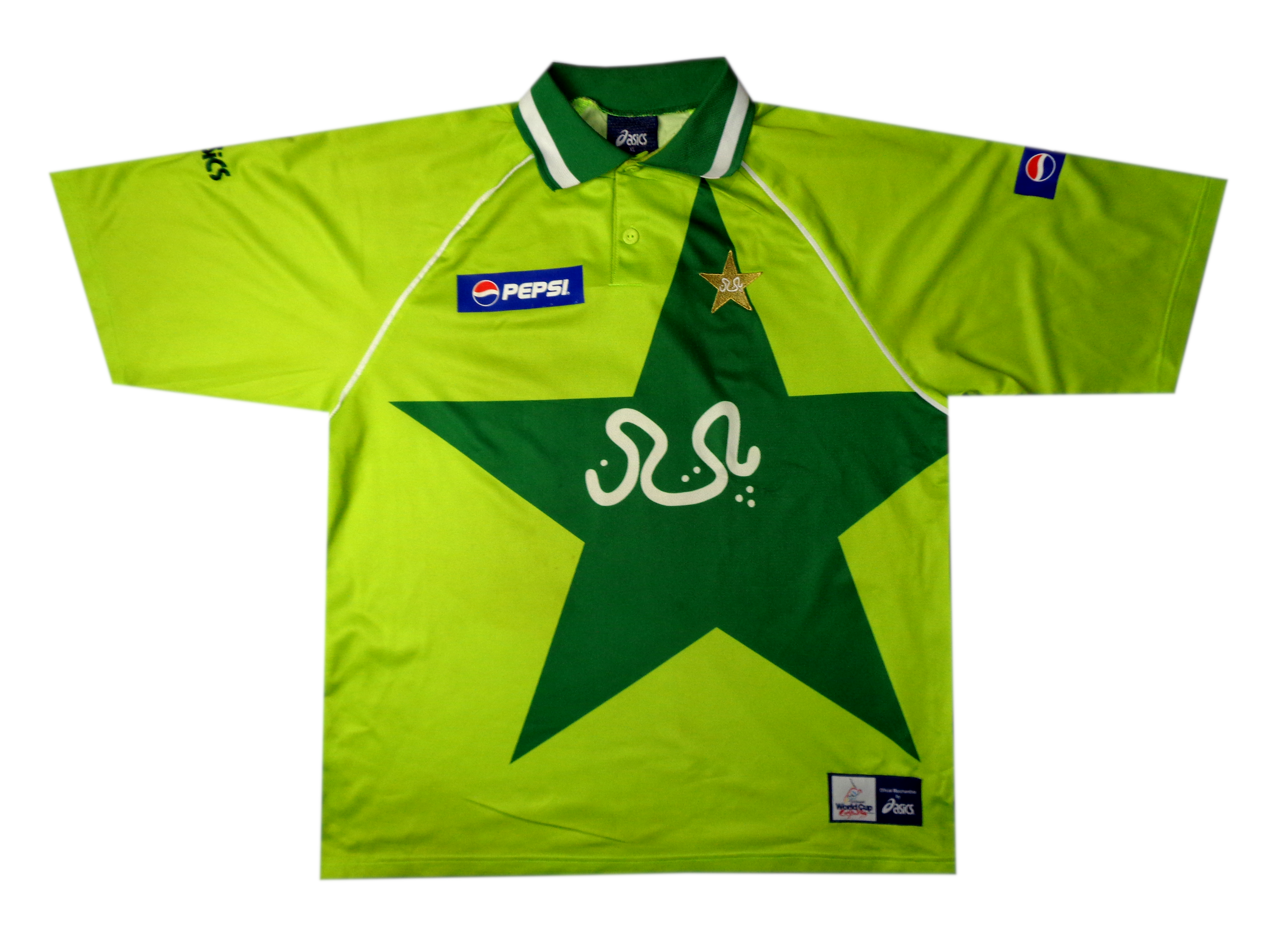 pakistan cricket shirt 1999