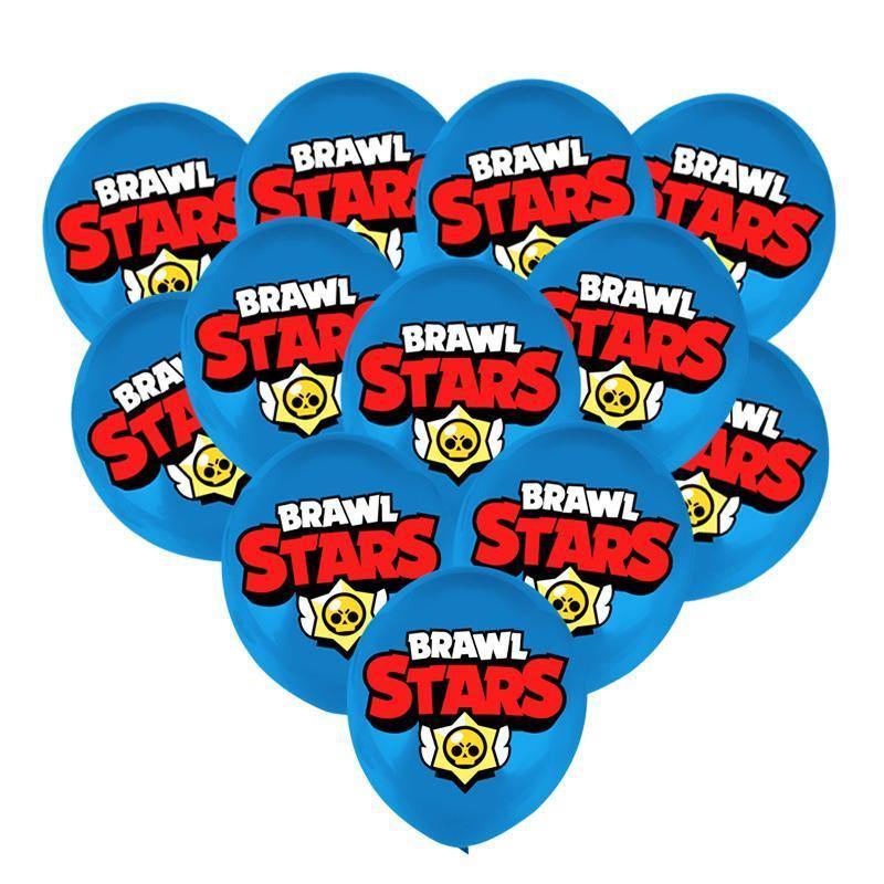 Brawl Stars Globos Cumpleanos Los Enseres De La Fiesta Glowingtime - brawl stars fortnite tematica cumpleaños