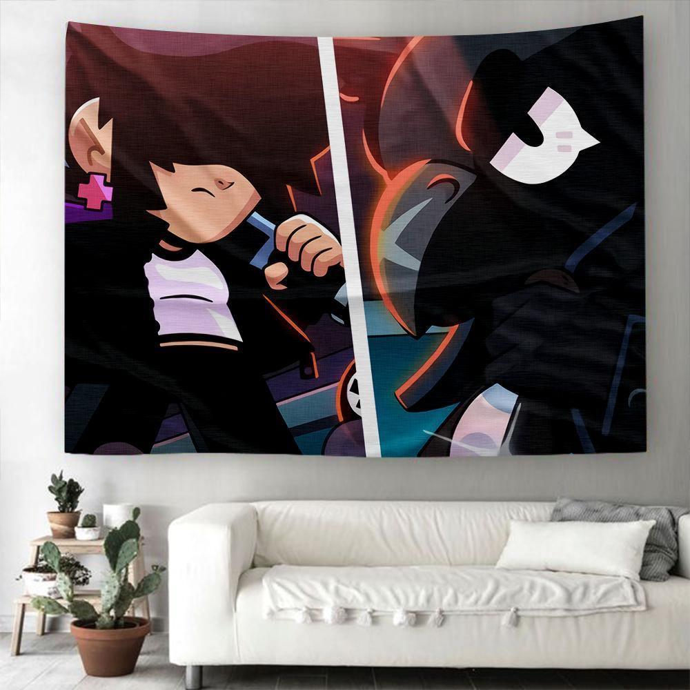 Brawl Stars Tapiz Decoracion De Pared De La Habitacion Glowingtime - pintura de brawl stars