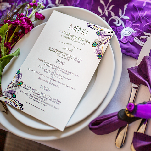 Roaring 20s with a twist menu