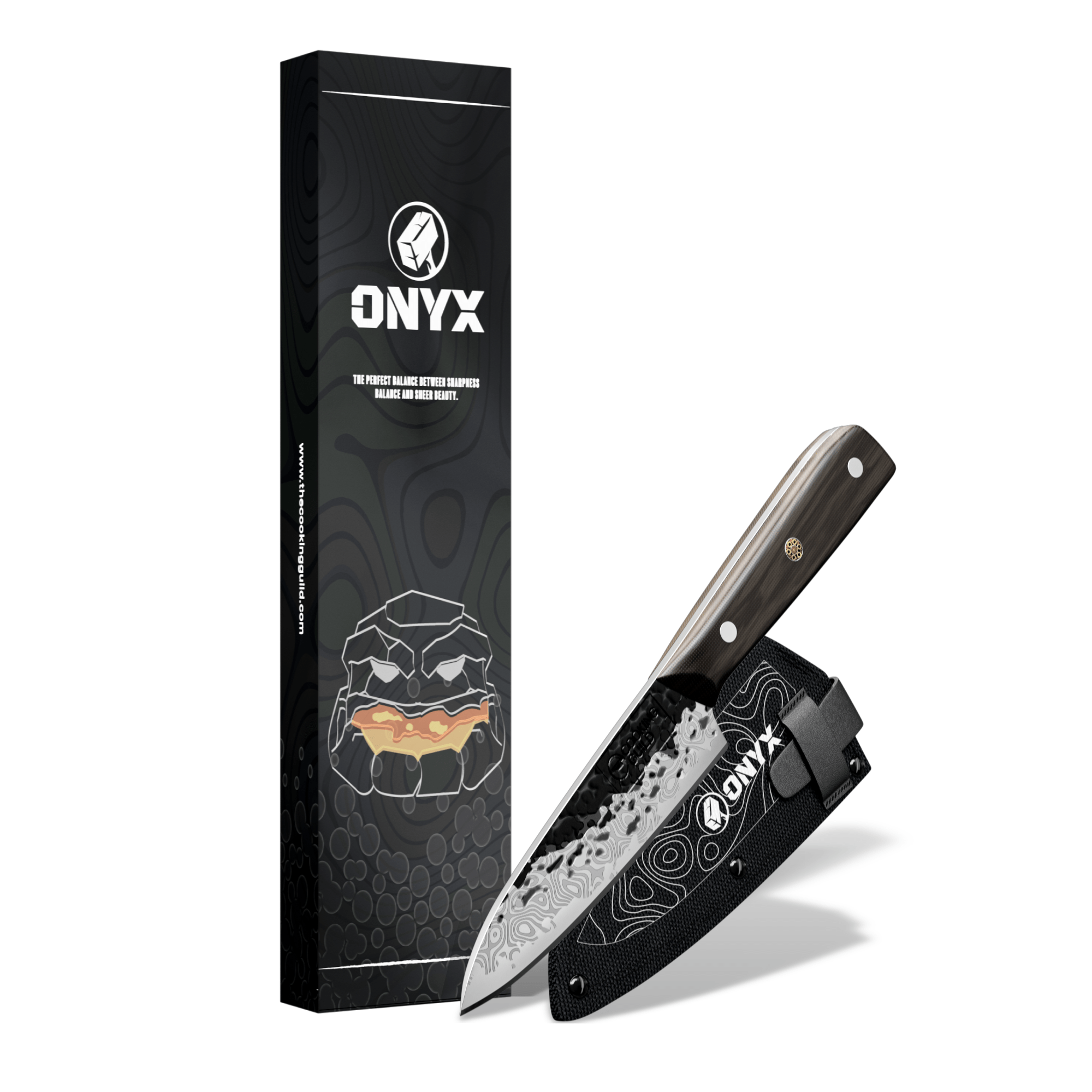 Image of Onyx II Damascus Steel Petty Knife