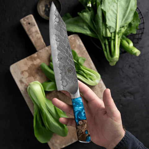 High Quality Kitchen Chef Knife Set M390 Powder Steel With Luxury