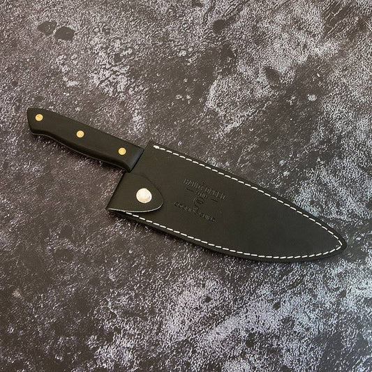 Hand Forged Syberian Style Cleaver Knife With Sheath Stainless Steel Chopper  Knife Custom Kitchen Knife Bushcraft Gift for BF/MEN 