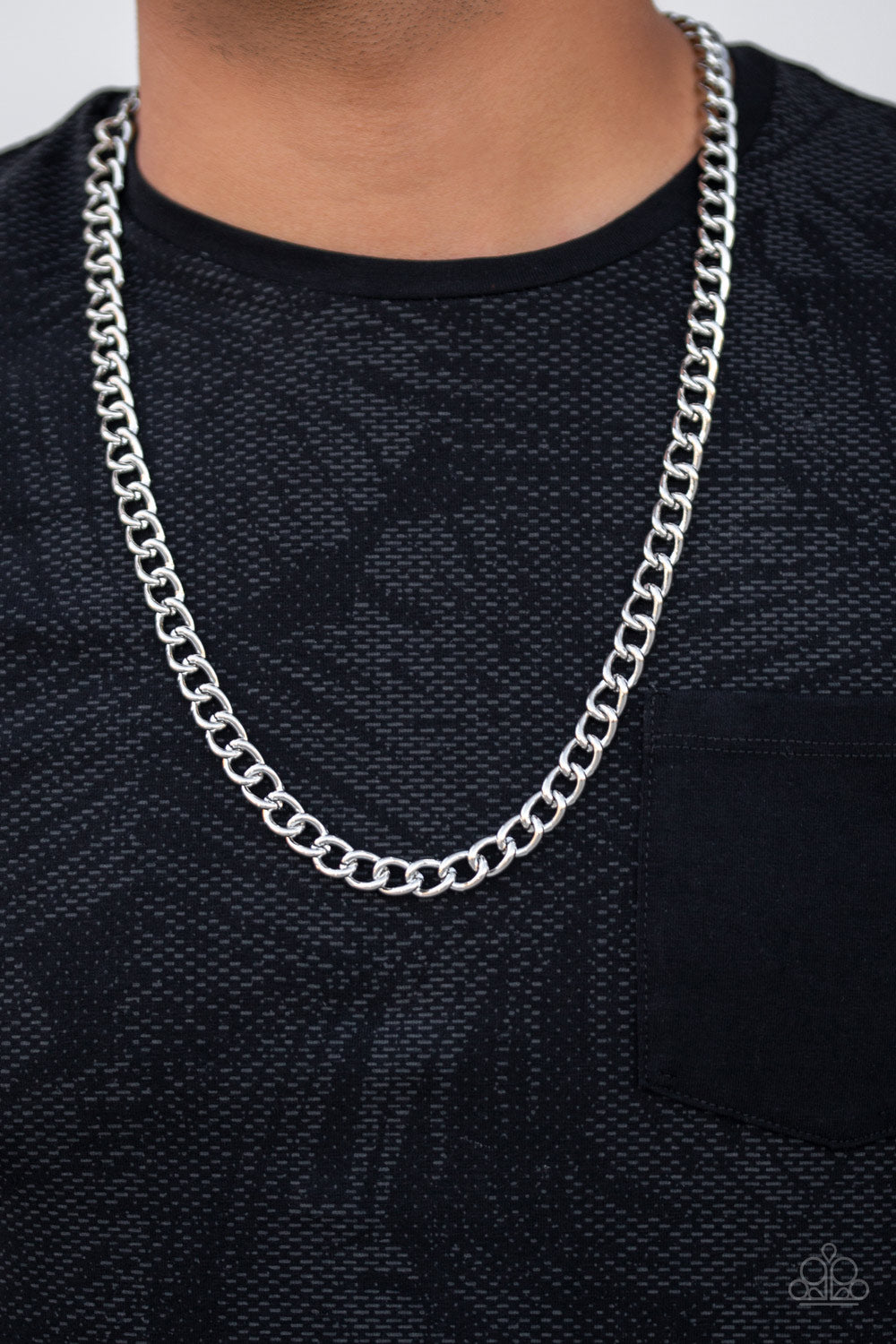 Full Court - Silver Chain Necklace 